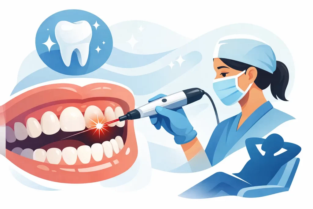 Laser Dentistry Benefits for More Comfortable Care